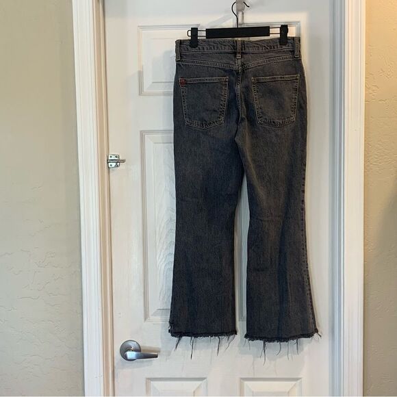 BDG Wide Leg Raw Hem Jeans Charcoal Color Size 29 - Picture 10 of 10